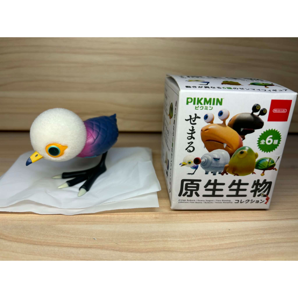 蛇鱗鴉(單腳鳥) 日版 皮克敏生物盲盒 任天堂 皮克敏 PIKMIN 原生生物 盒玩-細節圖3