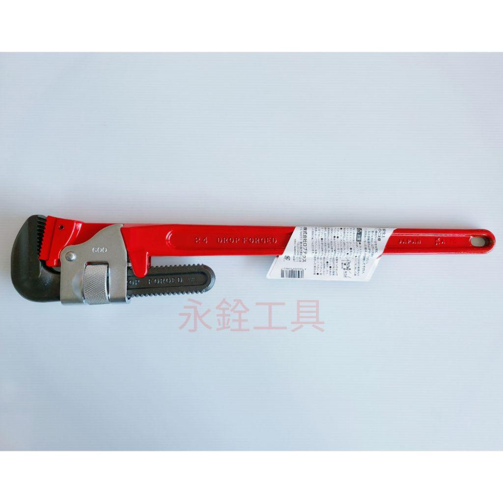 現貨 LOBSTER蝦牌 PW600 24吋 強力型管子鉗 #日本製造 #D1-8-細節圖2