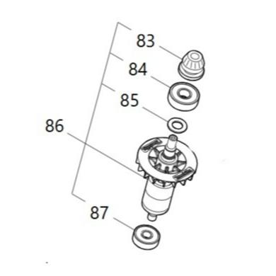 MAKITA牧田 HR001G HR002G HR003G HR004G #原廠品#619841-9#A9-10-細節圖4