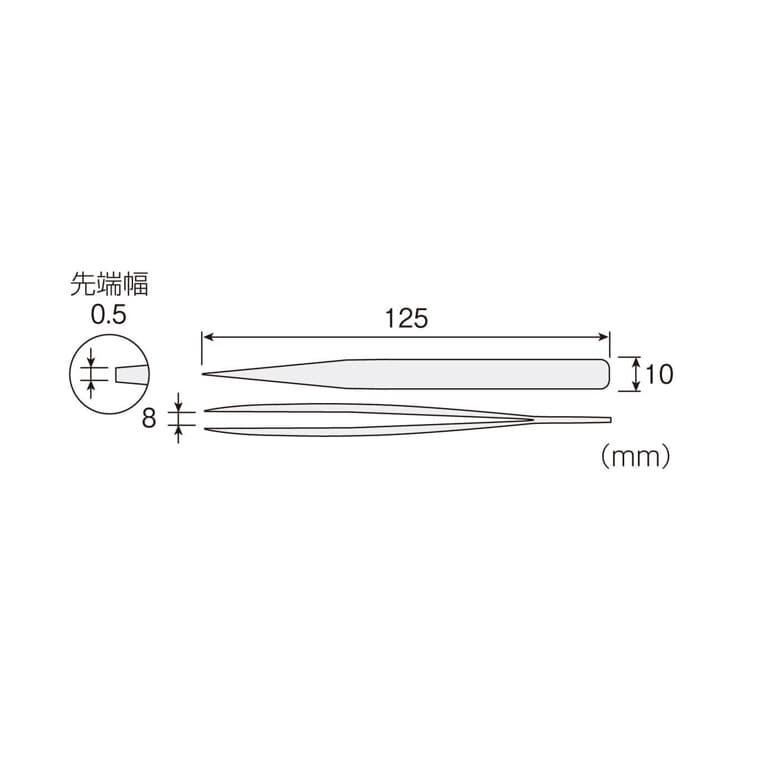 ~永銓工具~HOZAN寶山 PP-149 磷青銅鑷子 #原廠品 #巴基斯坦製 #I6-3-細節圖7