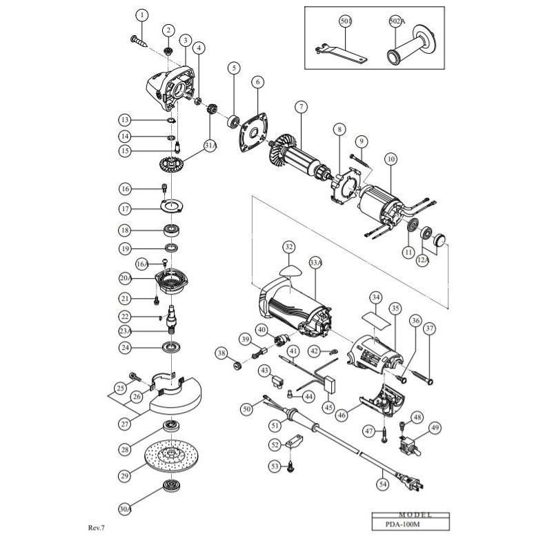 ~永銓工具~ HIKOKI PDA-100M 上壓板 #副廠品#J8-14#339578CH-細節圖2