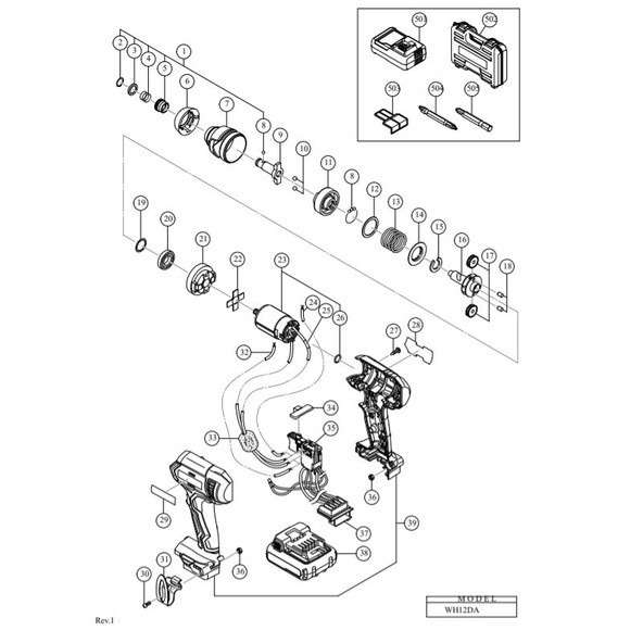 HIKOKI WH10DAL WH10DFL WH12DA 環形齒輪#原廠新品#J4-25#331019-細節圖2