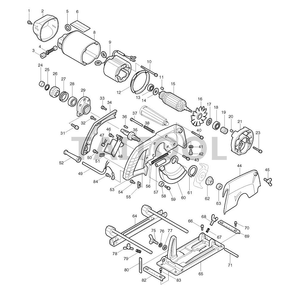 ~永銓工具~MAKITA 3501N 3501NT 3501NSP 圓鋸機 小齒輪 #19#F3-6#227815-2-細節圖2