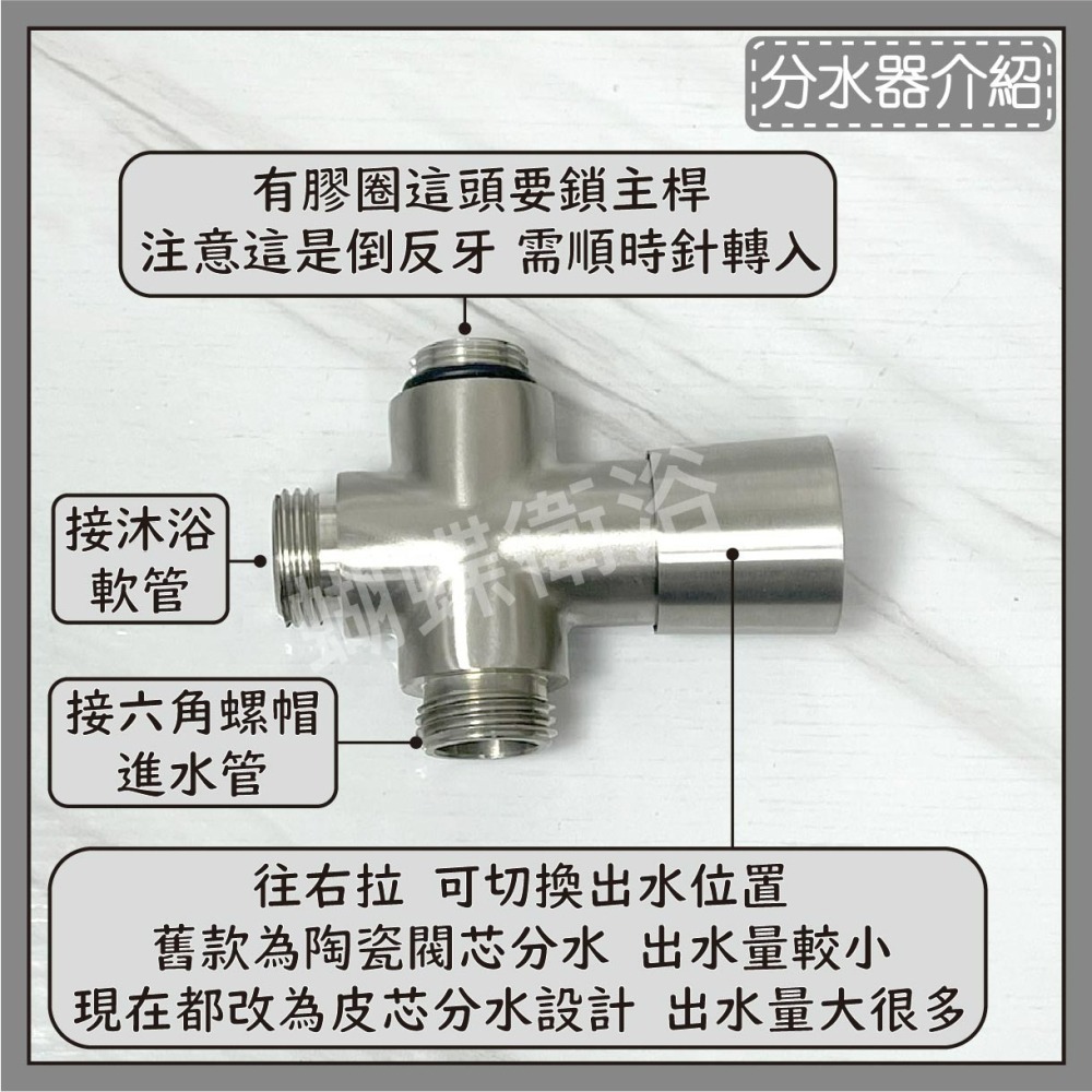 蝴蝶衛浴~304不鏽鋼【頂噴花灑組】加裝花灑.外加頂噴.淋浴花灑水龍頭組-細節圖7