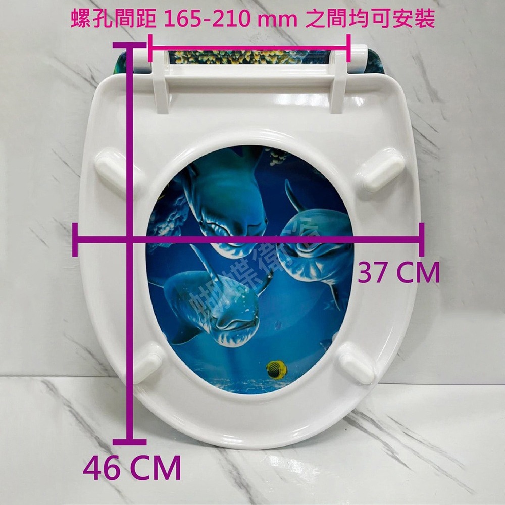 蝴蝶衛浴~【緩降設計 藝術時尚馬桶蓋】[加長]通用一般型馬桶蓋.加長馬桶蓋.長馬桶蓋.仿瓷時尚藝術馬桶蓋-細節圖3