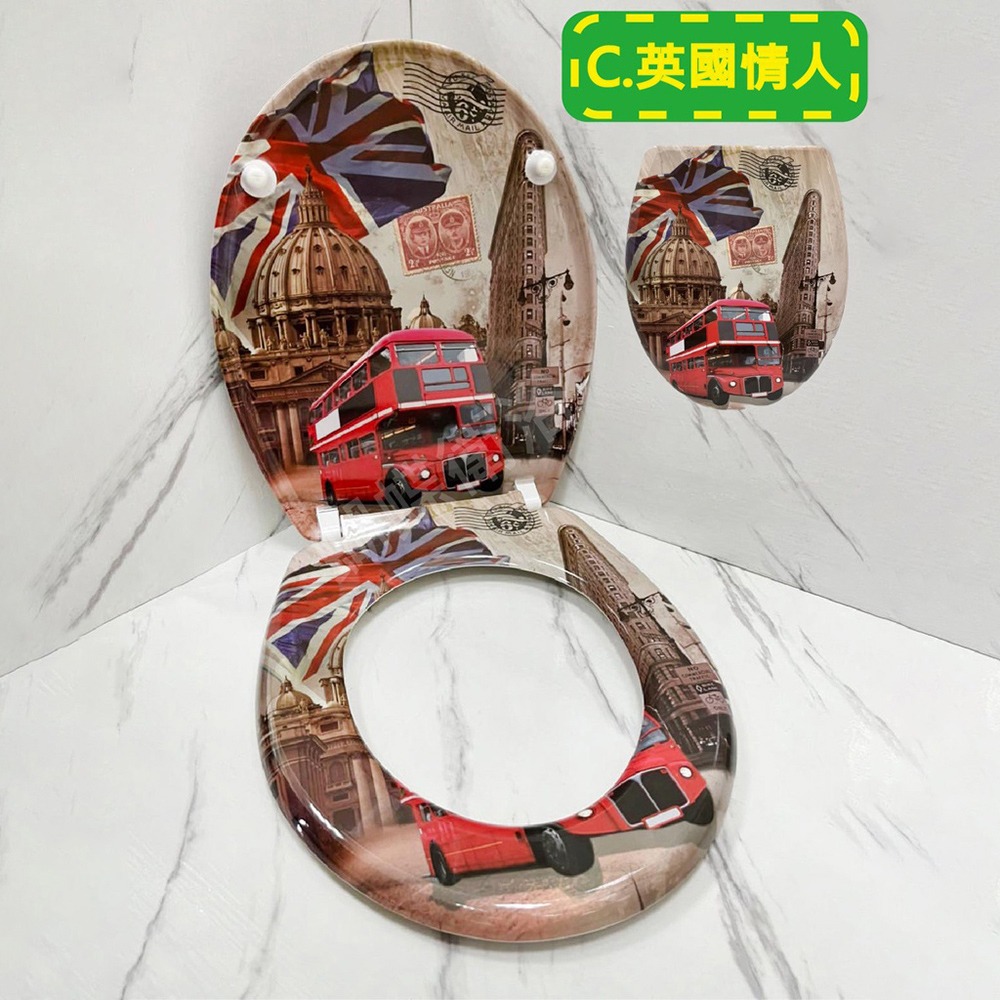 蝴蝶衛浴~【緩降設計 藝術時尚馬桶蓋】[加長]通用一般型馬桶蓋.加長馬桶蓋.長馬桶蓋.仿瓷時尚藝術馬桶蓋-規格圖7