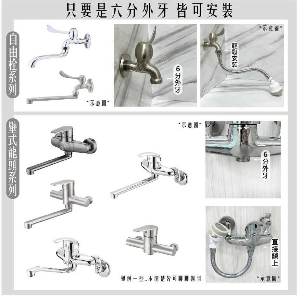 蝴蝶衛浴~【6分牙萬向管 強力出水】304萬向出水管.活動出水管.加長延伸管.蛇管.記憶出水管.三段式花灑.記憶萬向管-細節圖3