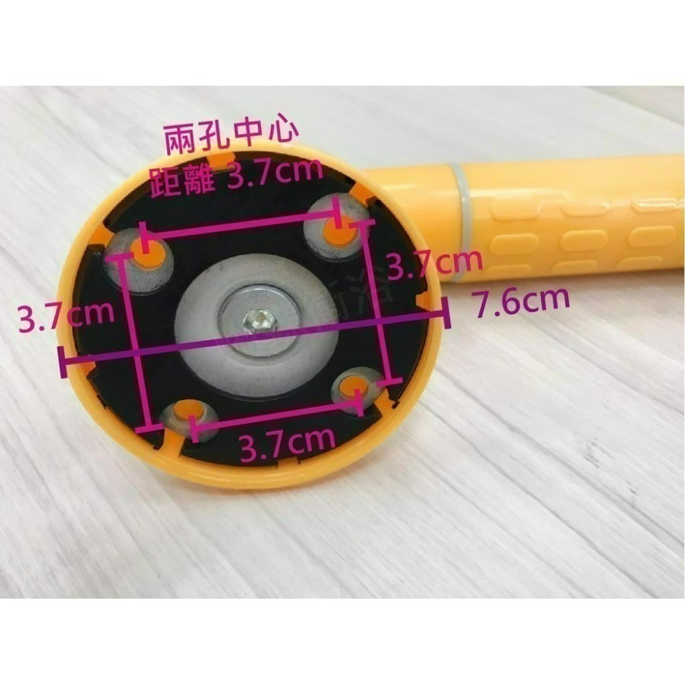蝴蝶衛浴~抗菌安全扶手【抗菌防滑設計 黃白兩色】亮麗.C型一字扶手.無障礙.不鏽鋼.浴室.通過SGS抗菌測試-細節圖5