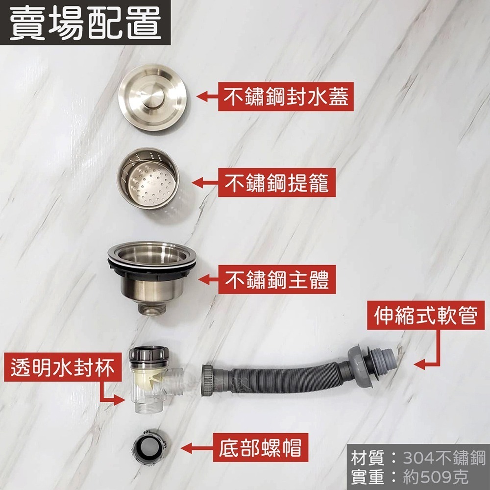 蝴蝶衛浴~【廚房水槽落水頭-提籠14CM】流理臺落水頭.水槽提藍.防蟑防臭.水槽落水頭.有效防蟑防臭.水槽.下水管-細節圖6