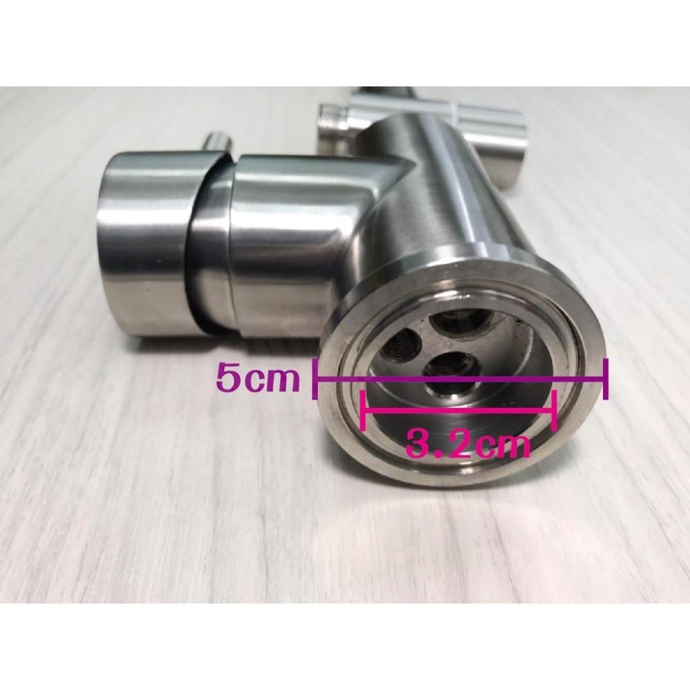 蝴蝶衛浴~304不鏽鋼【冷熱立式兩用水龍頭】大彎管.C管.35芯.冷熱混合.整合型兩用龍頭.立式龍頭-細節圖7