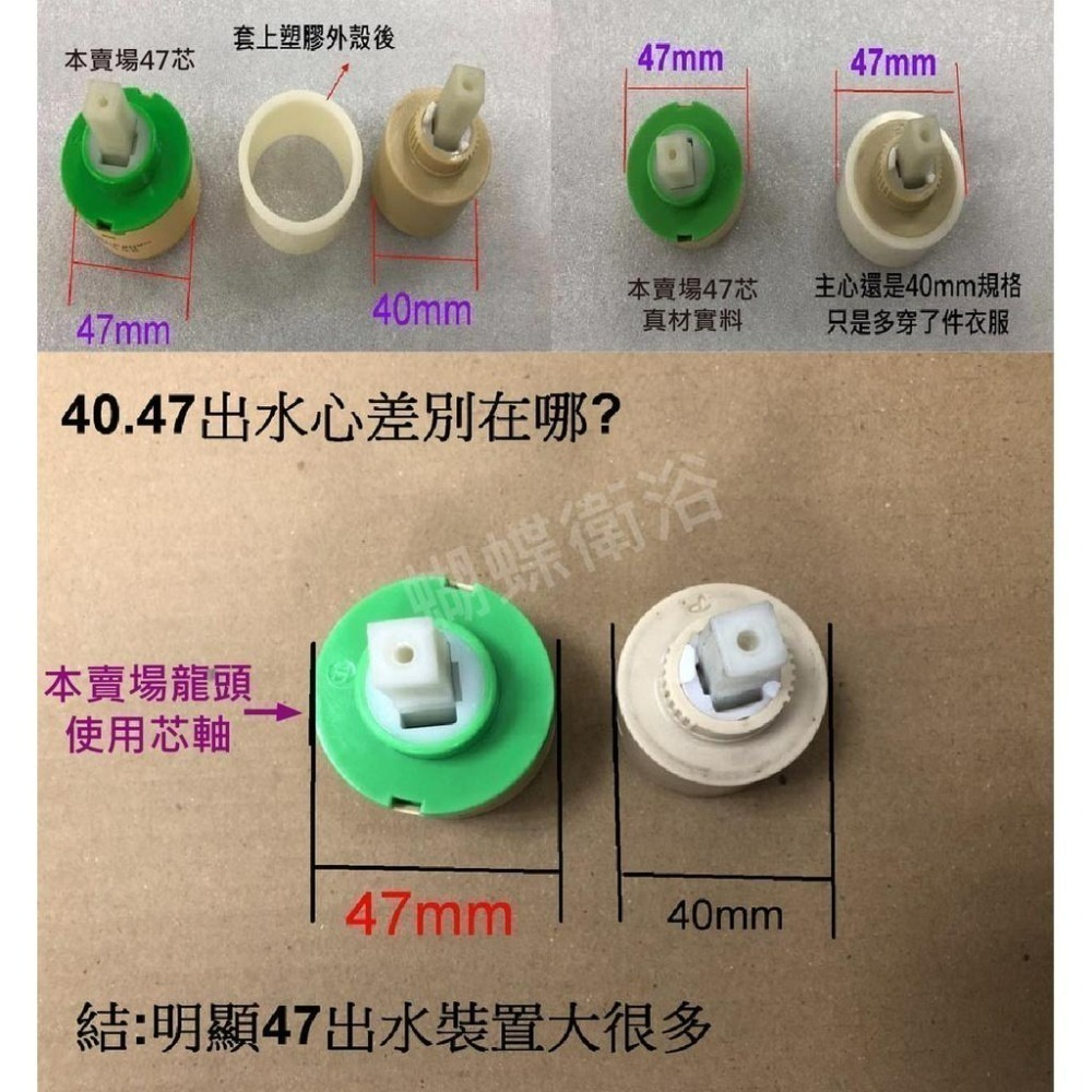 蝴蝶衛浴~【47芯沐浴龍頭】304不鏽鋼沐浴龍頭.NEOPERL出水口-細節圖6