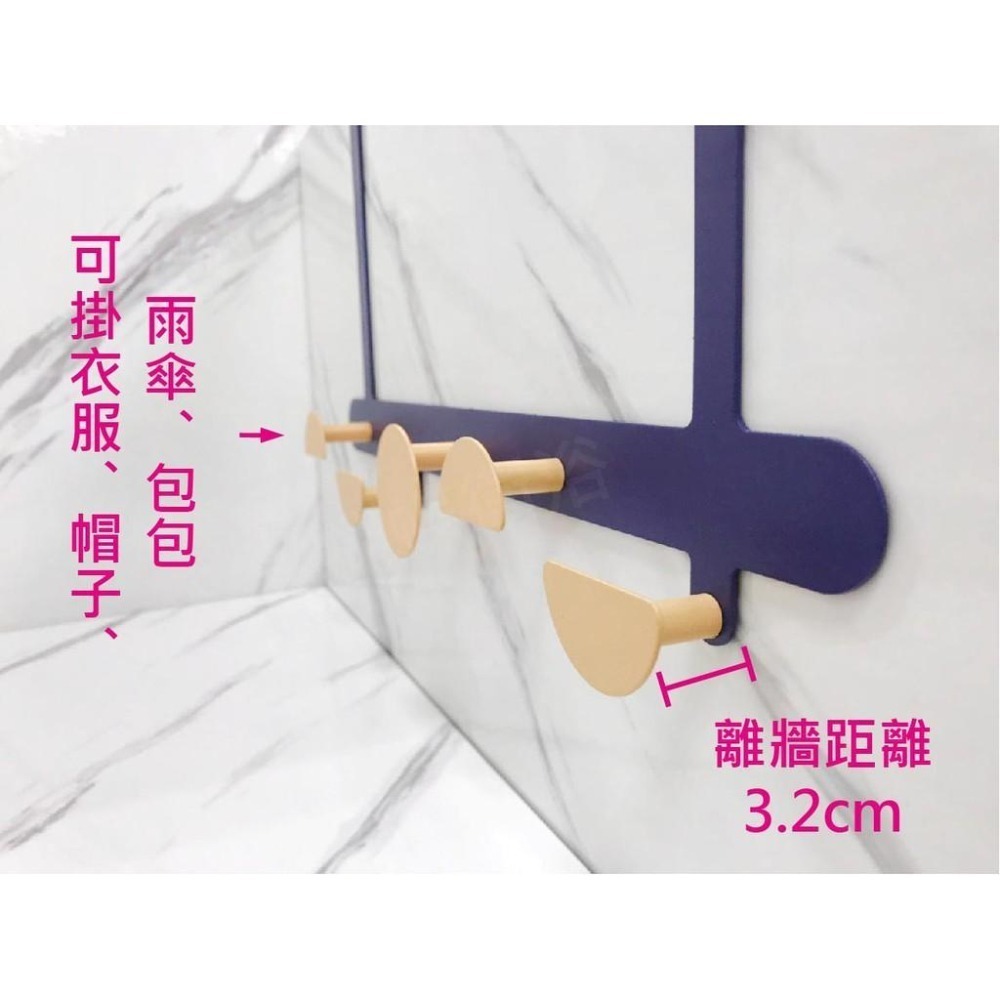 蝴蝶衛浴~【空間再利用 門後掛勾置物架】免鑽孔.置物架.免打 孔置物架.浴室置物架.置物掛架.浴室收納.利用空間好幫手-細節圖4