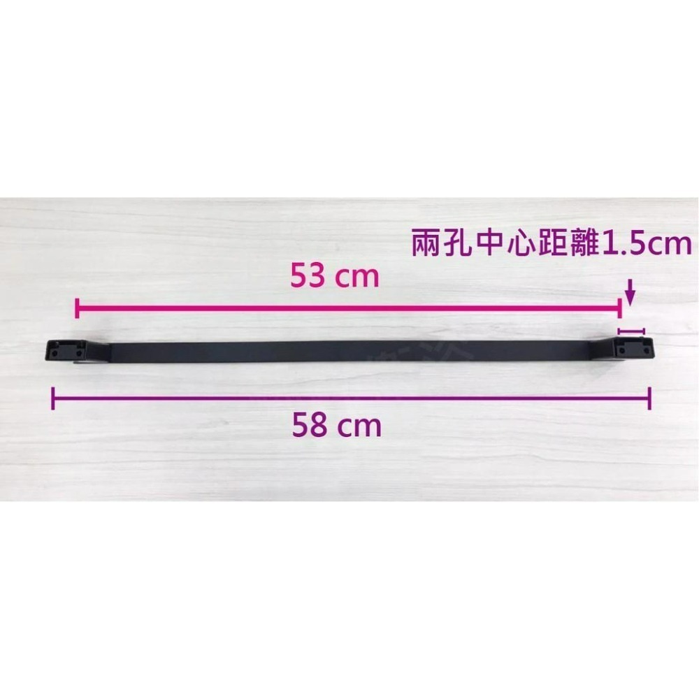 蝴蝶衛浴~304不鏽鋼【霧黑 單桿方型毛巾架】簡約北歐風毛巾桿.浴巾架.浴室毛巾桿.毛巾掛架.浴室置物架.消光黑-細節圖4