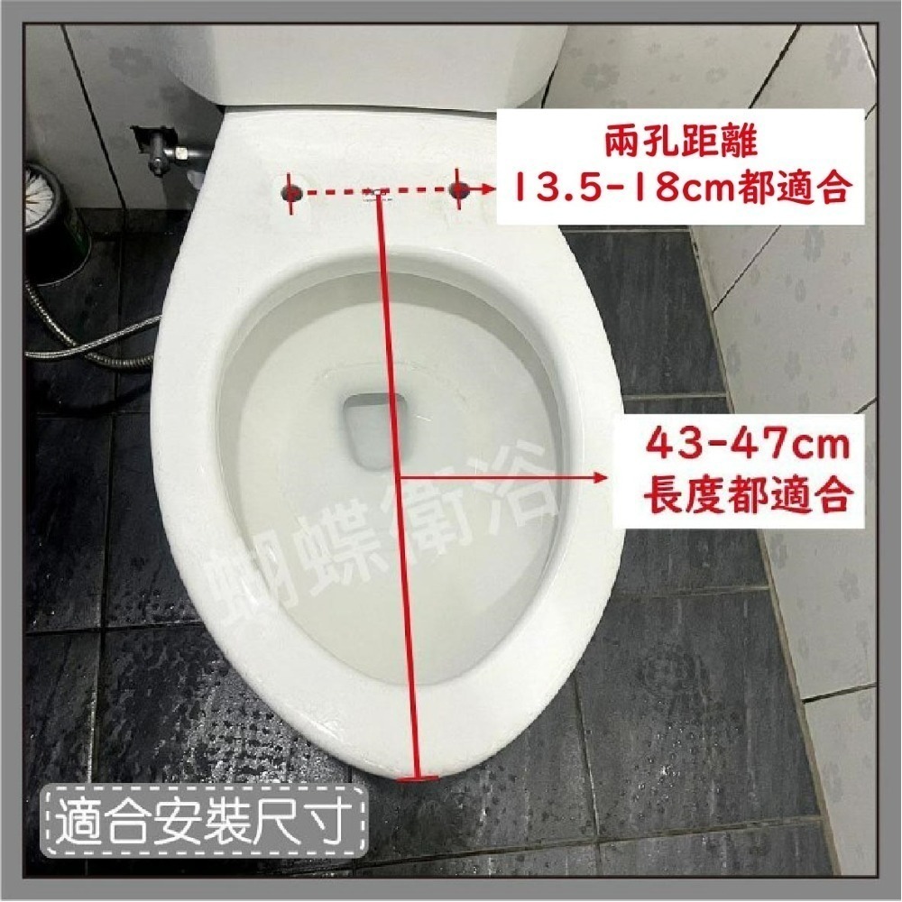 蝴蝶衛浴~【免插電免痔馬桶蓋】緩降+沖洗馬桶蓋.下鎖上鎖皆可.馬桶蓋.兩種出水模式-細節圖6