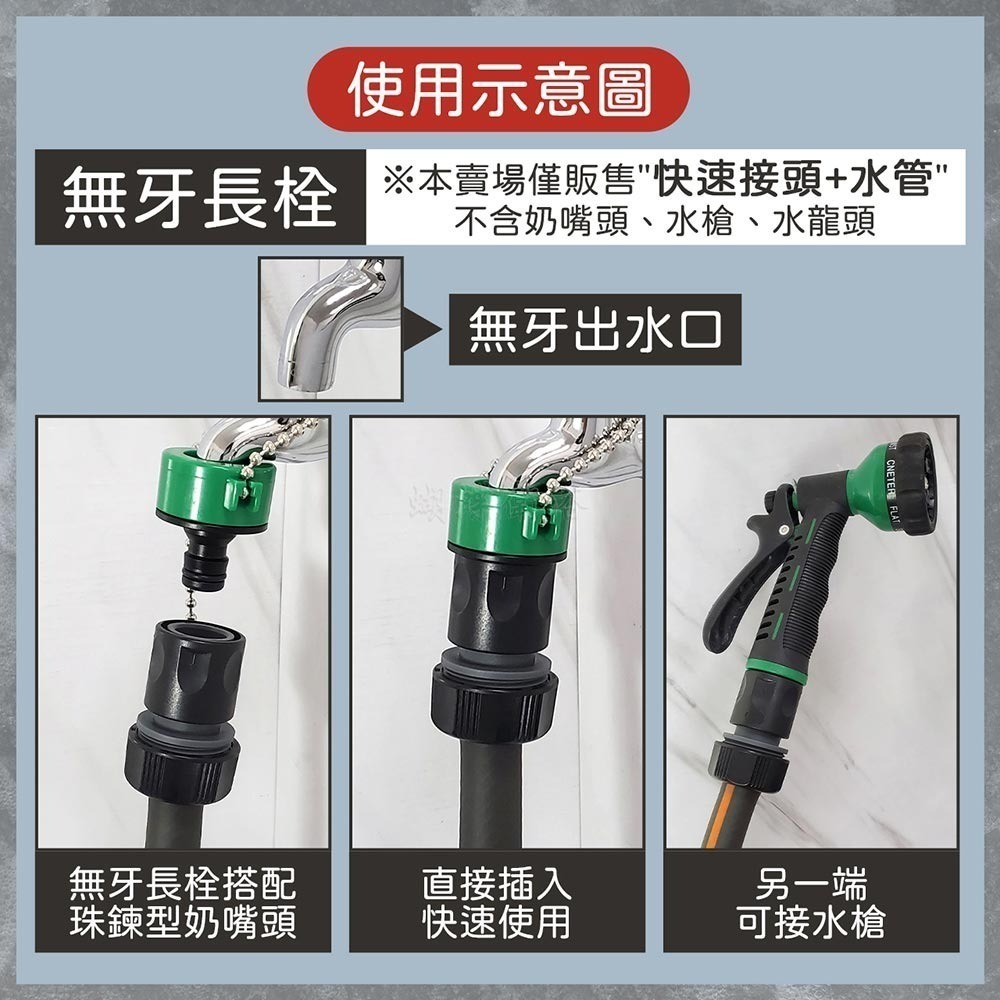 蝴蝶衛浴~外銷限量【5分包紗水管】台製.高彈力管.3層包紗管.園藝水管.快速接頭水管.塑膠水管-細節圖4