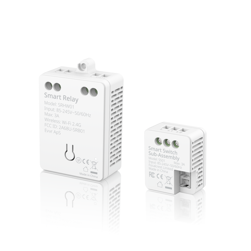 丹麥EVVR HomeKit 魔塊 1+1套裝 | 智慧開關改造 免中性線 雙切迴路也適用 手機控制 Siri控制-細節圖2