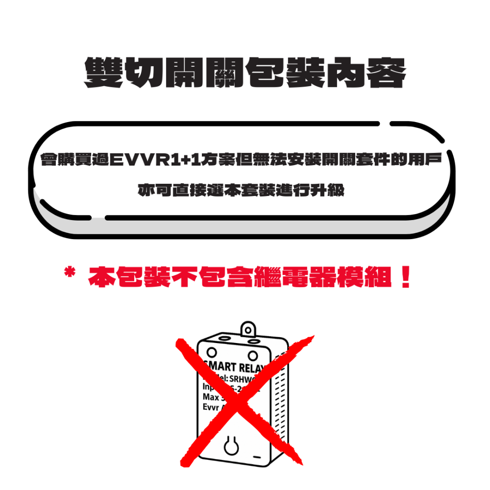 EVVR 二代智慧套裝｜相容 Glatima 開關面板｜免中性線 支援雙切｜不擠底盒｜設計師推薦 HomeKit-細節圖6