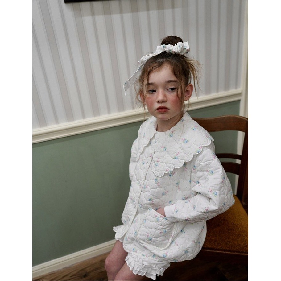 河馬嘟嘟#韓國童裝#美式田園風髮圈(預購)-細節圖8