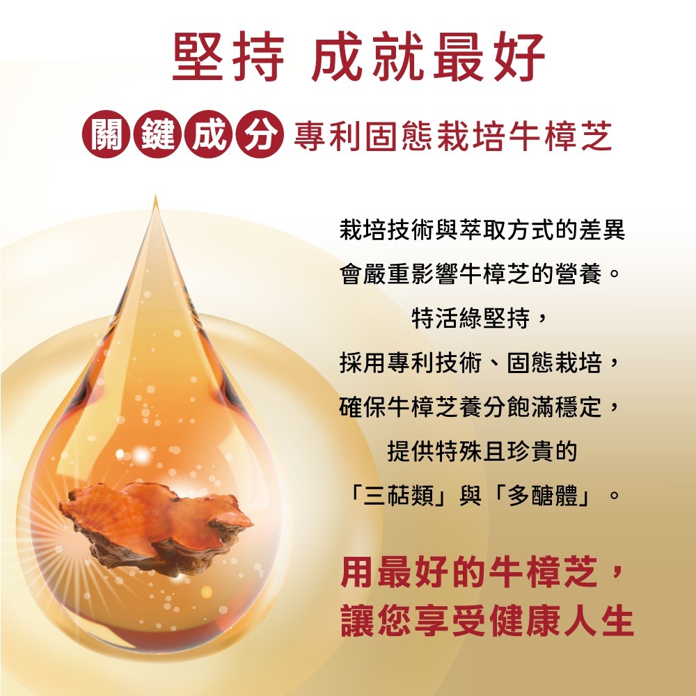 🏅滋補強身這一芝【特活綠】4倍珍菌牛樟芝(60粒) 👉台灣瑰寶 三萜類多醣體👉子實體+菌絲體👉 官方直營-細節圖5