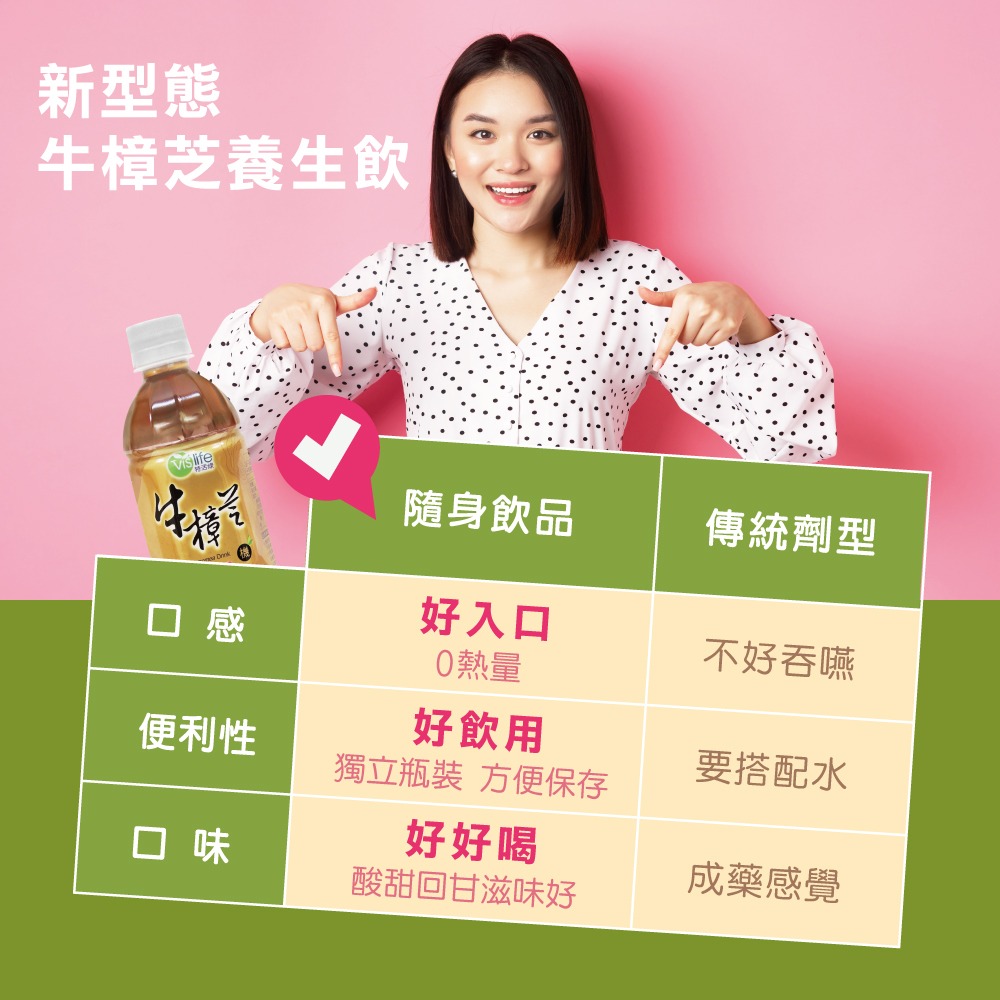 官方直營【特活綠】牛樟芝機能飲350ml （24瓶/箱） 退火飲料 台灣紅寶石 順口好喝 日常保健飲品 刺五加 山伏茸-細節圖5