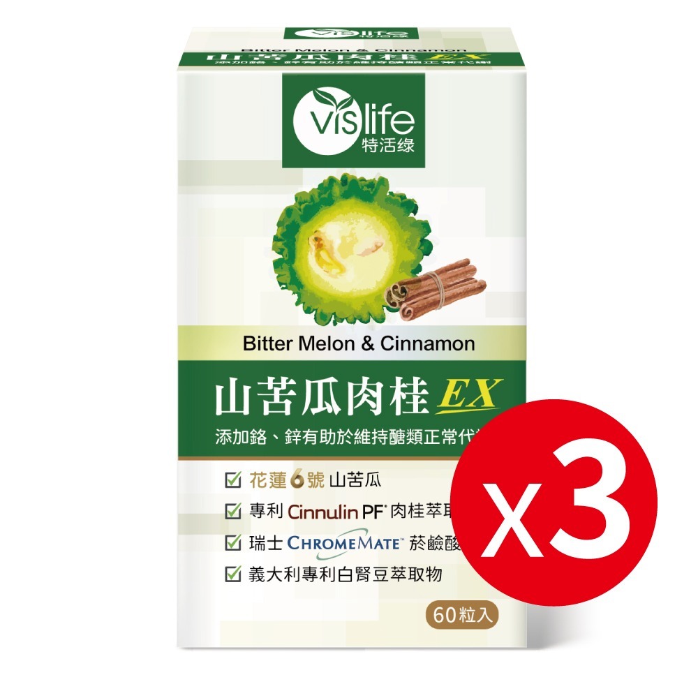 🏌️‍♀️甜蜜手搖太罪惡？【特活綠】山苦瓜肉桂EX膠囊(60粒)✦閃澱窈窕✦苦瓜胜肽✦鉻、鋅✦幫助醣類正常代謝 官方直-規格圖9