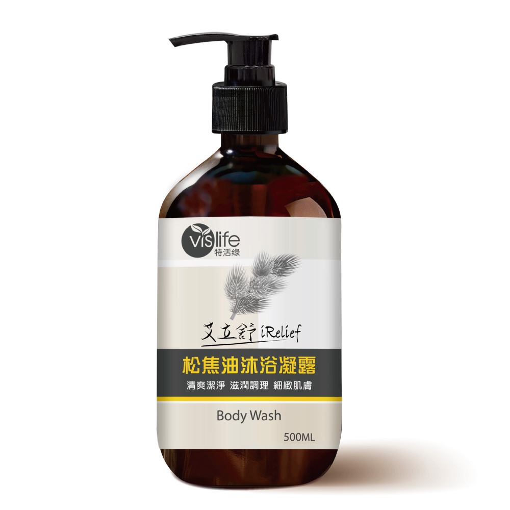 🍁官方直營【特活綠】專科舒敏松焦油沐浴露500ML 三合一✦松焦油水楊酸木鱉果✦ 🍂天然木質香、舒緩淨膚、平衡油脂-規格圖9
