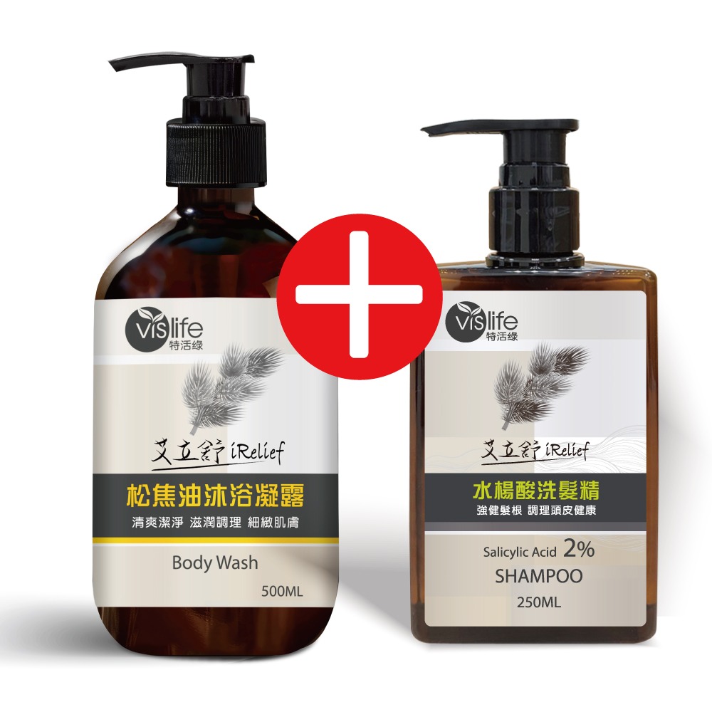 🍁官方直營【特活綠】專科舒敏松焦油沐浴露500ML 三合一✦松焦油水楊酸木鱉果✦ 🍂天然木質香、舒緩淨膚、平衡油脂-規格圖9