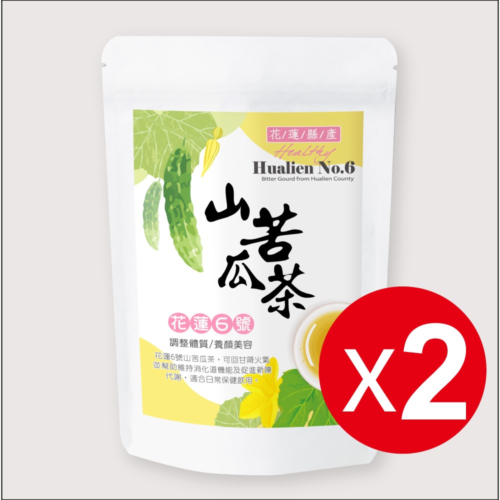 【🍵養生好茶】 花蓮6號山苦瓜茶(12入/袋) ✦回甘養生茶包 ✦日常好養生【特活綠】官方直營-規格圖4