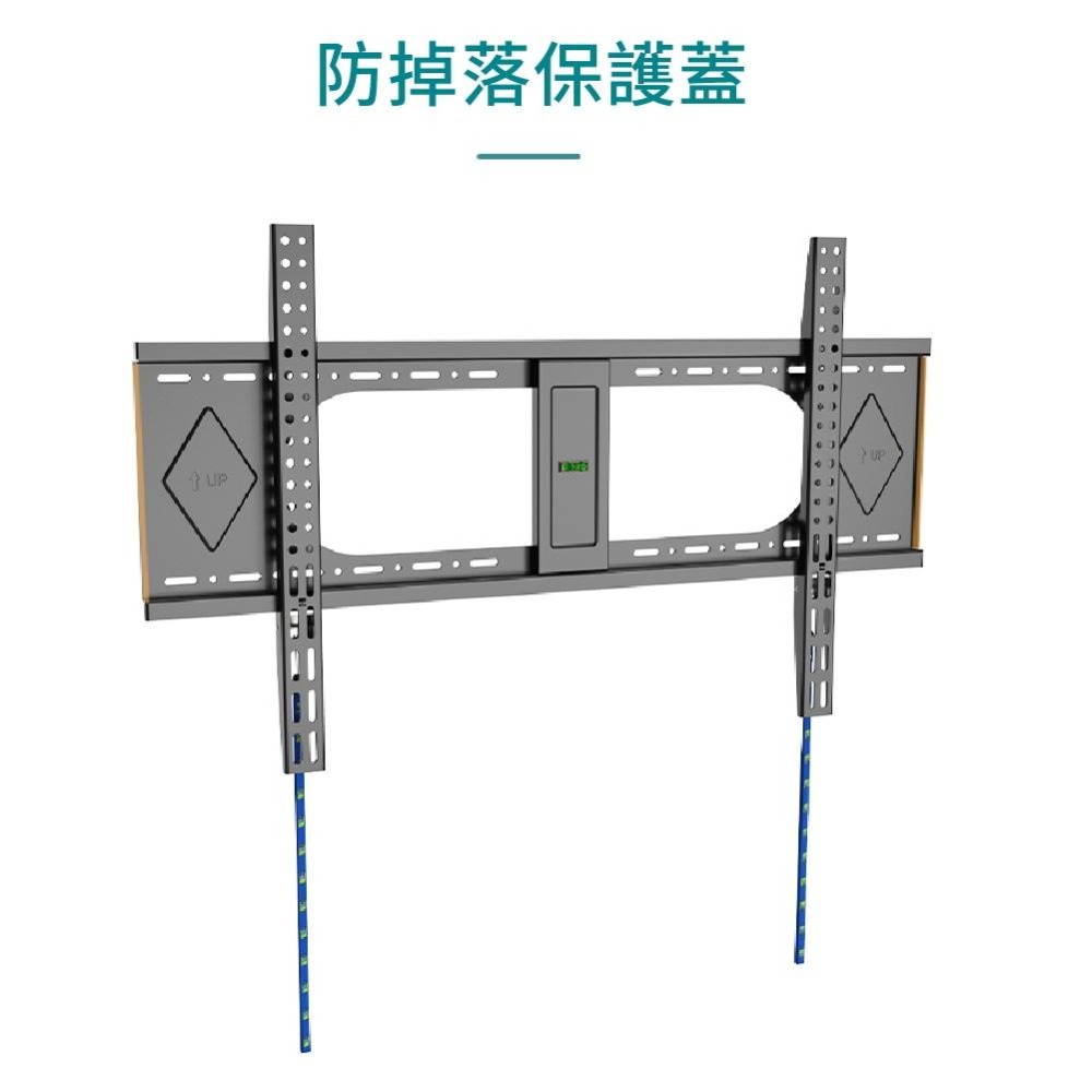 KALOC 55-120吋超薄加大型拉繩式電視架 支援至120吋 KLC-E120-細節圖6