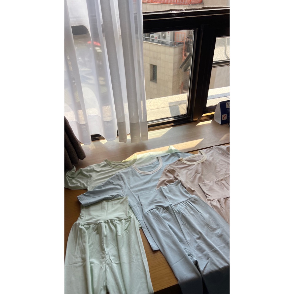 現貨｜融雪絲高腰護肚家居服-細節圖4