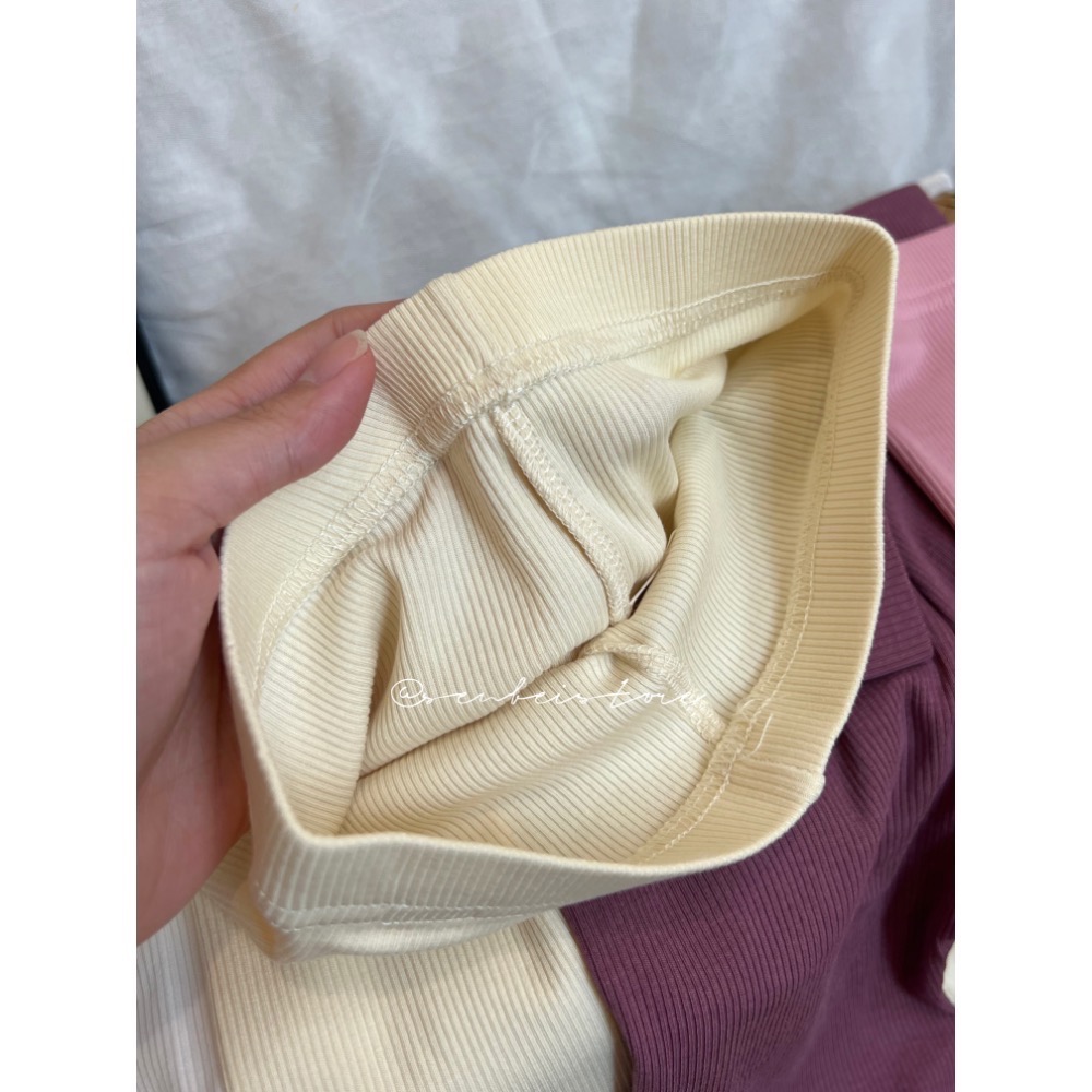 現貨｜螺紋五分褲(90-120賣場）-細節圖3