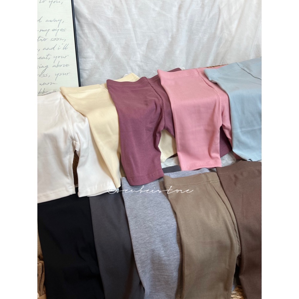 現貨｜螺紋五分褲(90-120賣場）-細節圖4