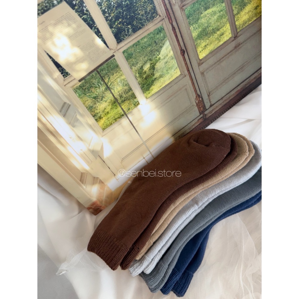 現貨｜踩在雲朵上保暖加厚毛圈襪五入組-細節圖4