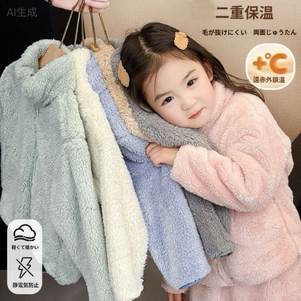 十一｜ 熊寶寶毛茸茸親子款背心-細節圖2