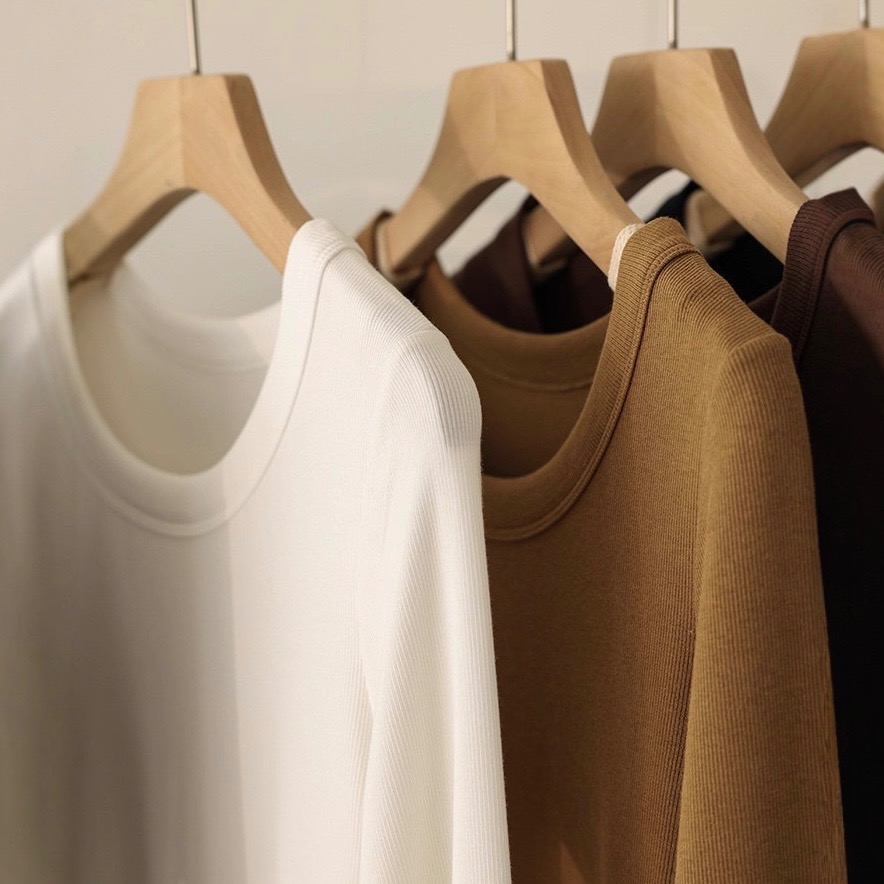 十二｜U領坑條奶凍上衣-細節圖2