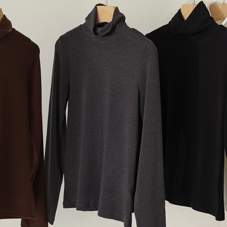 十二｜高領雙下巴掰掰奶凍上衣-細節圖2