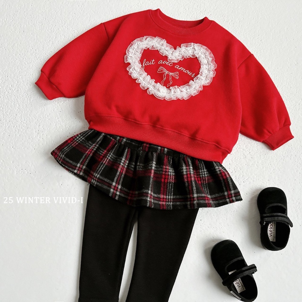 現貨｜🇰🇷內刷毛紅色系上衣-細節圖2