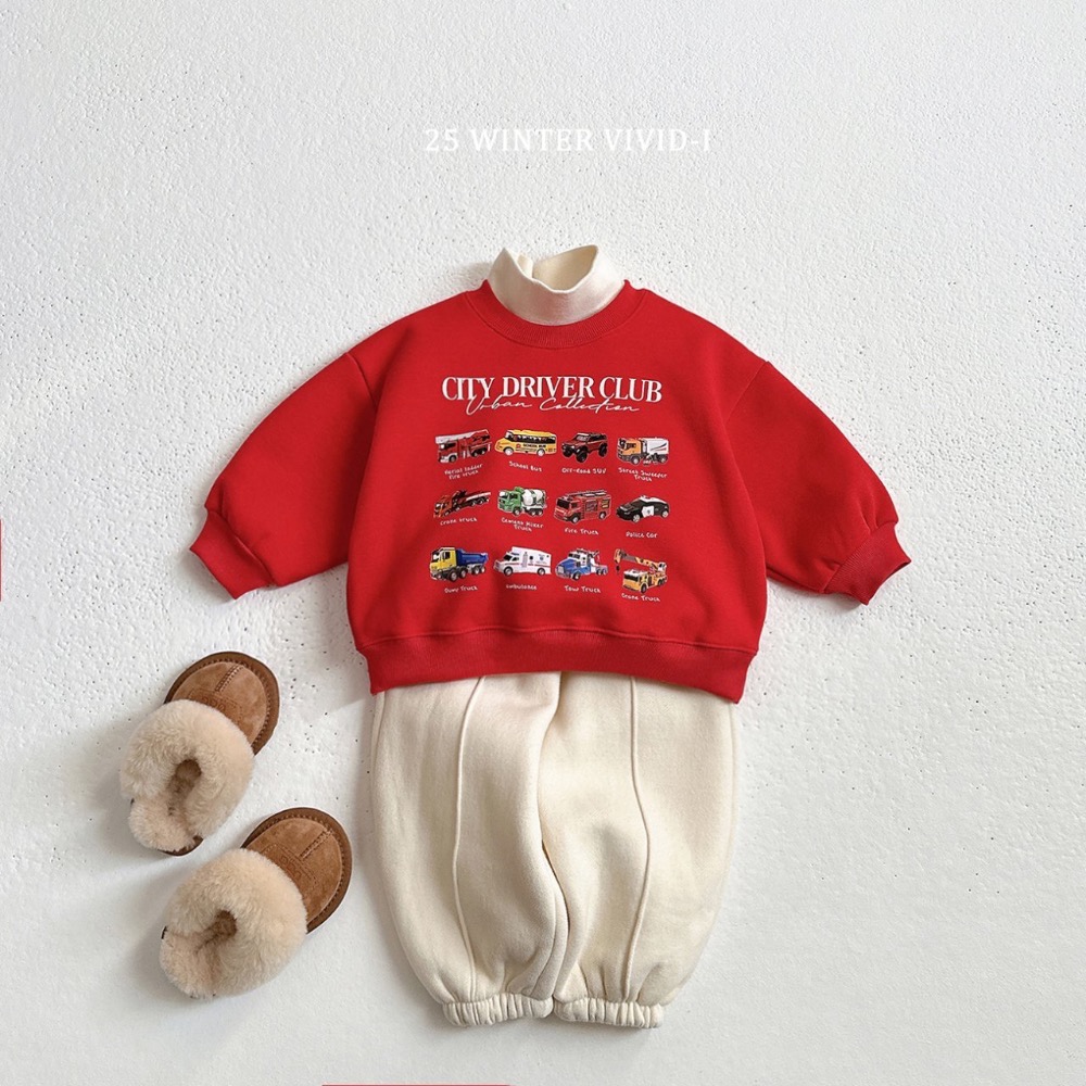 現貨｜🇰🇷內刷毛紅色系上衣-細節圖5