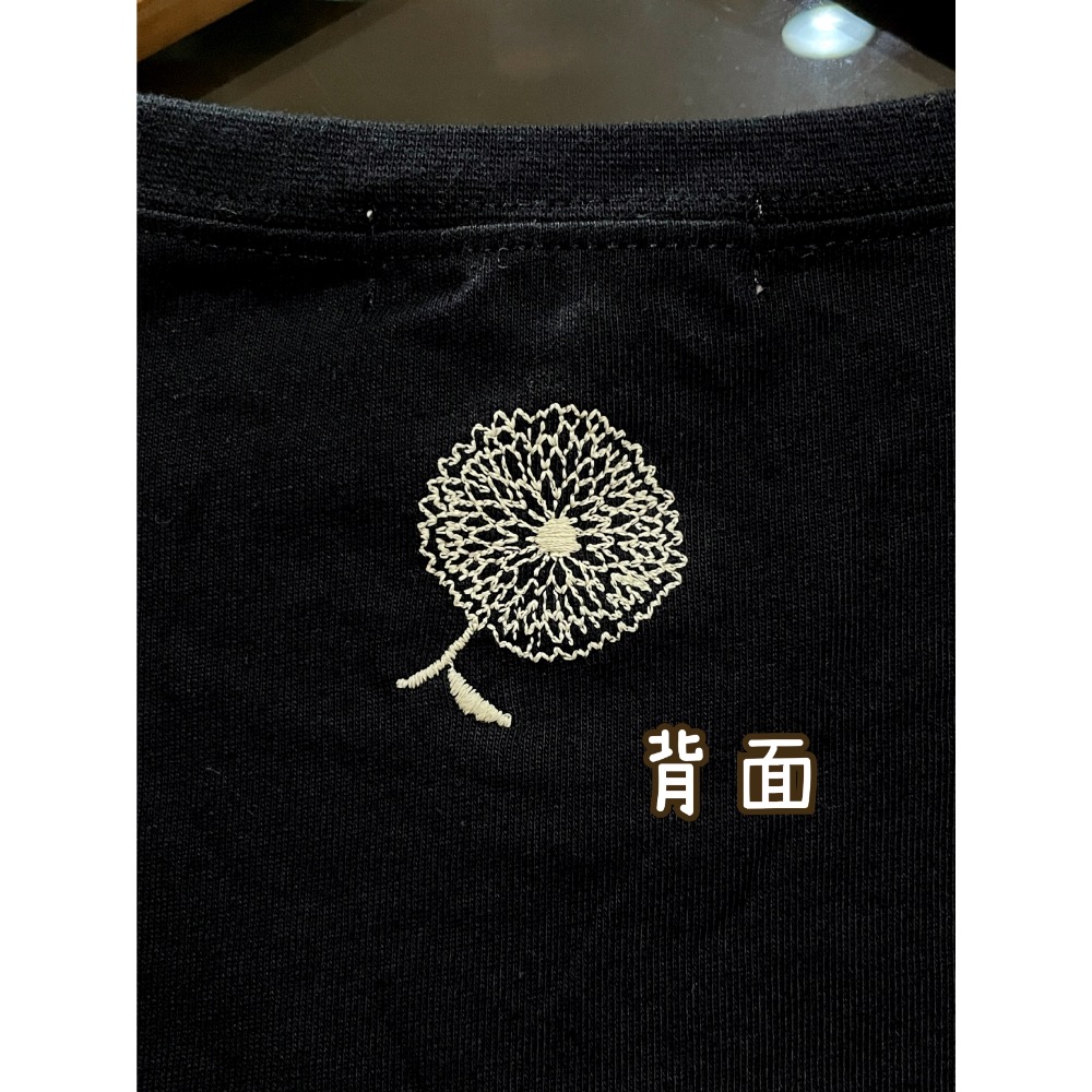 日牌限量🇯🇵刺繡手繪貓咪純棉T-細節圖3