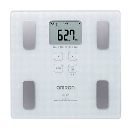 【醫康生活家】OMRON歐姆龍體重體脂計HBF-217 原廠公司貨-規格圖1