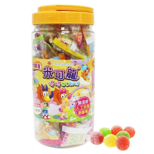 【醫康生活家】米可龍優格QC軟糖 100g/大罐
