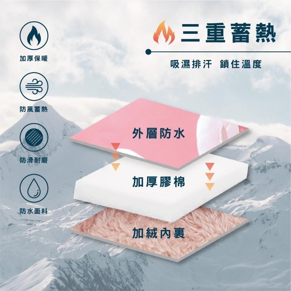 【現貨】防滑手套 登山手套 滑雪手套 保暖手套 機車手套 防水手套 防寒手套 止滑手套 手套 騎士手套 pu手套-細節圖4