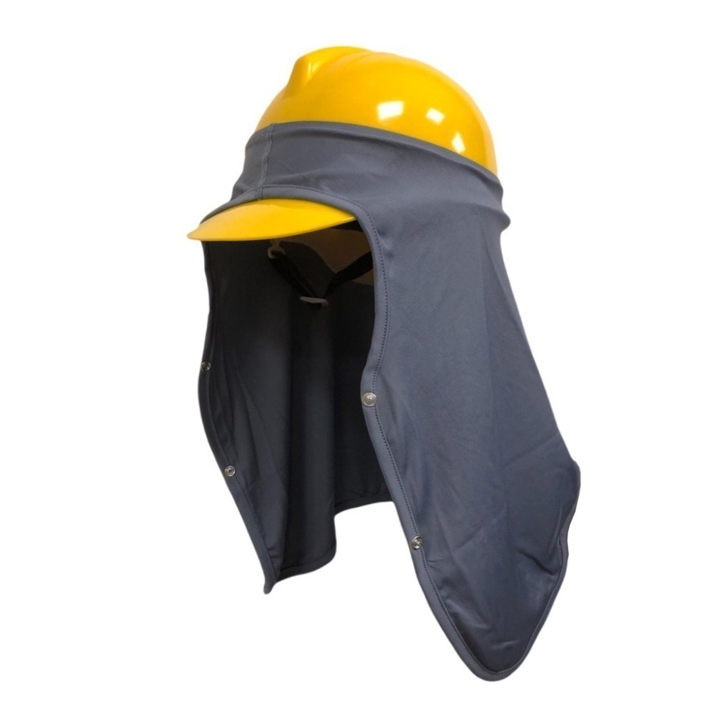 【台灣製】涼感頭套 活動式頭套 防曬頭套 遮陽帽套 騎車帽套 戶外帽套 採茶帽套 務農帽套 護頸巾 頭巾 披風 抗UV-細節圖4