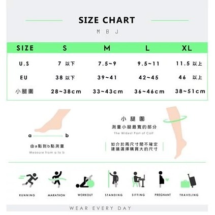 【洛杉磯設計師款】運動襪 壓力襪 3/4襪 四分之三襪 中筒襪 機能襪 慢跑襪 長跑襪 街頭塗鴉 Graffiti-細節圖9