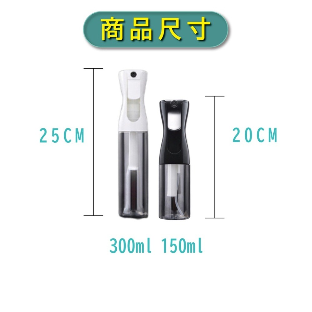 【現貨】透明噴霧瓶 消毒噴霧罐 美髮噴霧 保濕補水噴霧瓶 補水儀 酒精噴霧瓶 清潔噴霧 園藝噴壺 盆栽澆水 PET分裝-細節圖4