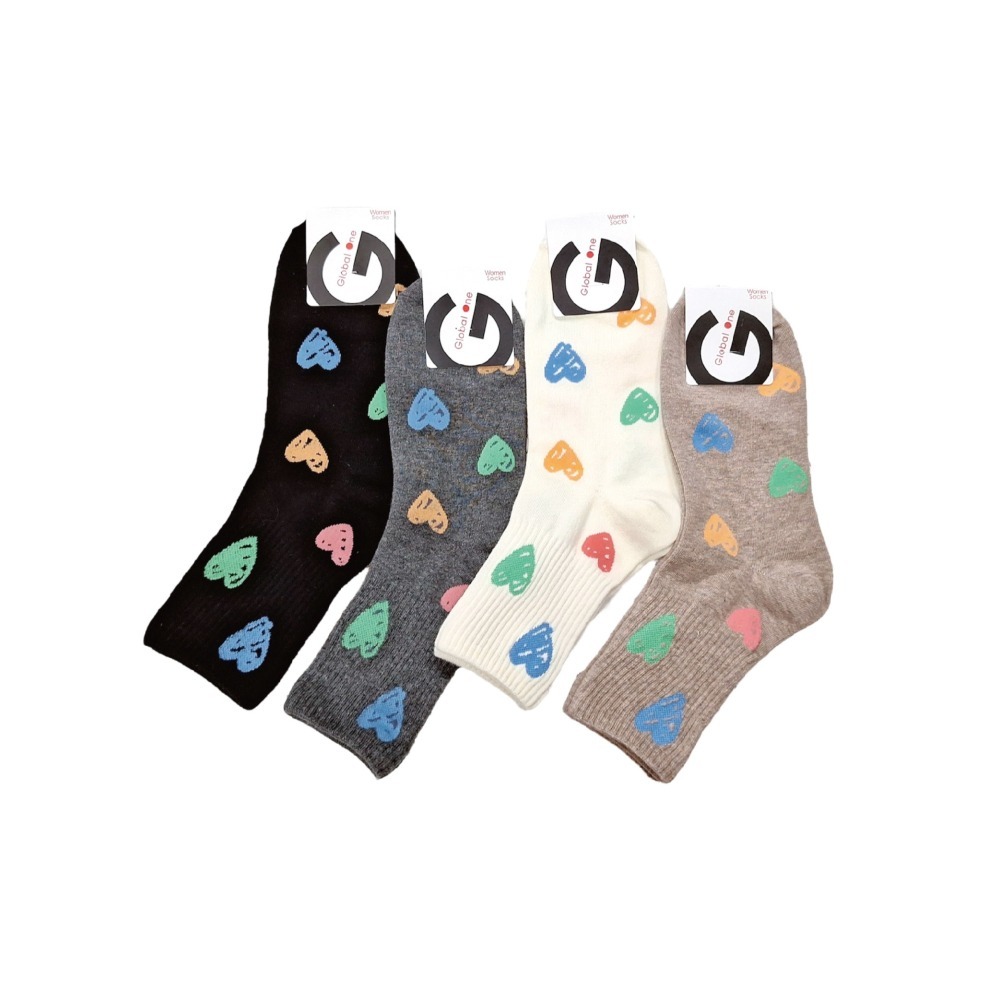 【現貨】點點襪 中筒襪 女生襪子 愛心襪子 韓國襪子 SOCKS 襪子韓國 韓國襪 可愛襪子 韓國長襪 襪子 棉襪 薄襪-細節圖2