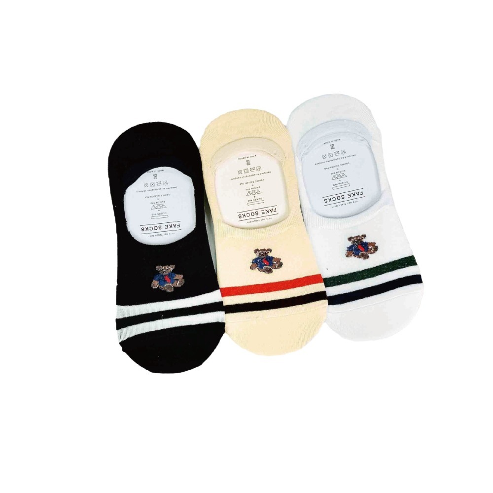 【現貨】韓國襪 男襪 襪子韓國 薄襪 正韓襪 隱形襪  SOCKS 小熊襪子 韓國襪子 棉襪 女生襪子 襪子短襪-細節圖2