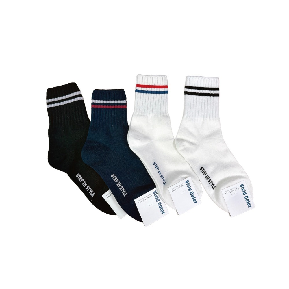 【現貨】韓國襪子 韓國襪 中筒襪 襪子中筒襪 可愛襪子 女生襪子 韓國長襪 襪子 SOCKS 條紋襪 狗狗襪子 卡通襪-細節圖2