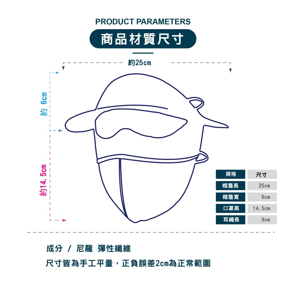 【現貨】冰絲面罩 防曬口罩 涼感面罩 運動面罩 帽簷面罩 遮陽面罩 防曬 透氣 透氣面罩 面罩 戶外面罩-細節圖5