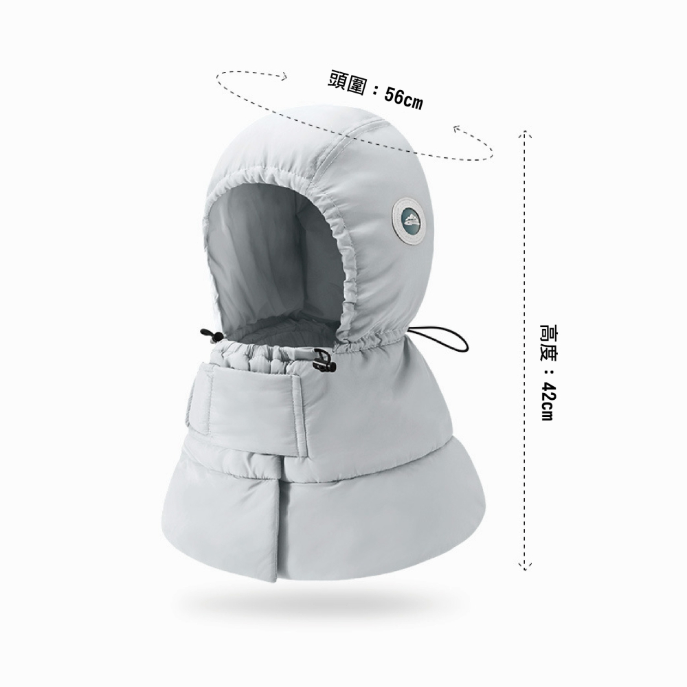 【現貨】毛帽 羽絨帽 冬季帽子 圍脖保暖 護耳帽 羊羔毛帽 雷鋒帽 保暖帽 防水帽子 保暖帽子 帽子女 滑雪帽 飛行帽-細節圖4